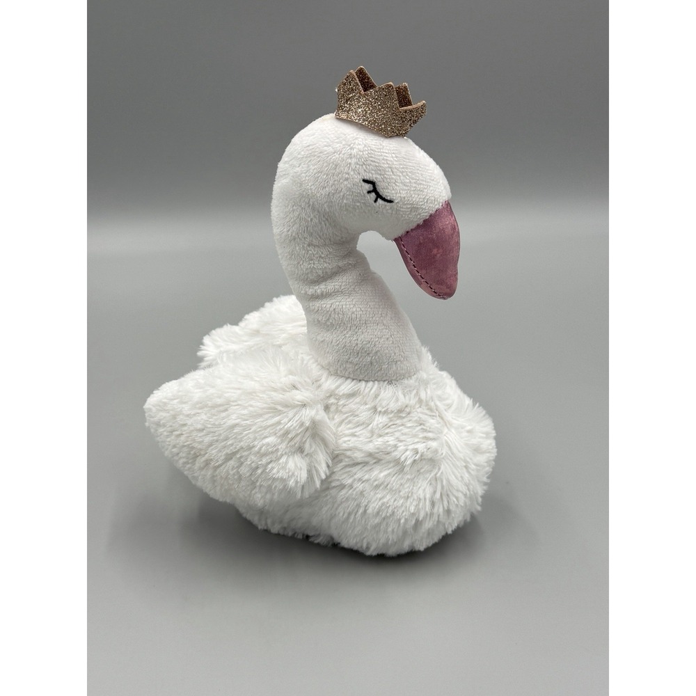 Frankford White Sleeping Swan Plush Small 7" Stuffed Animal Bird